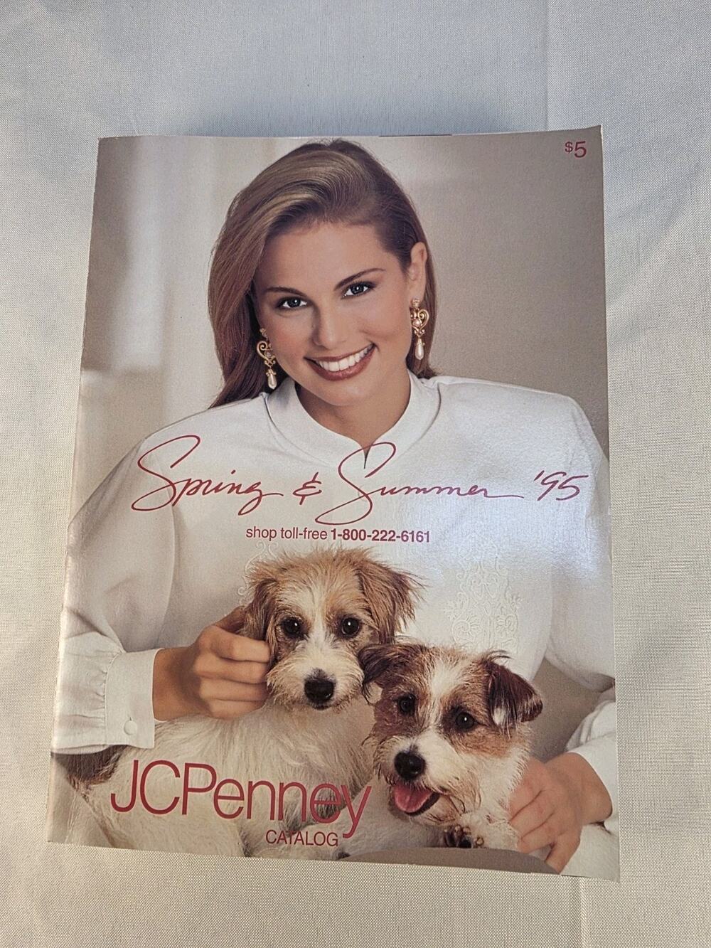 Vintage JCPenney Catalog Spring Summer 1995 Full Catalog Collectible Ephemera